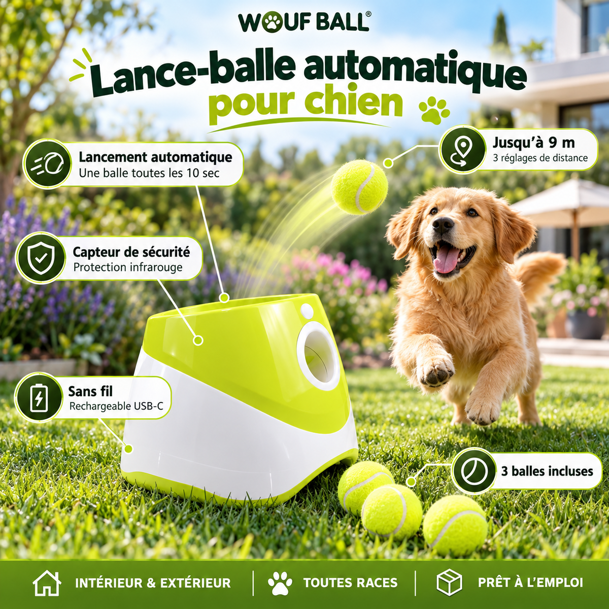 lanceur de balles