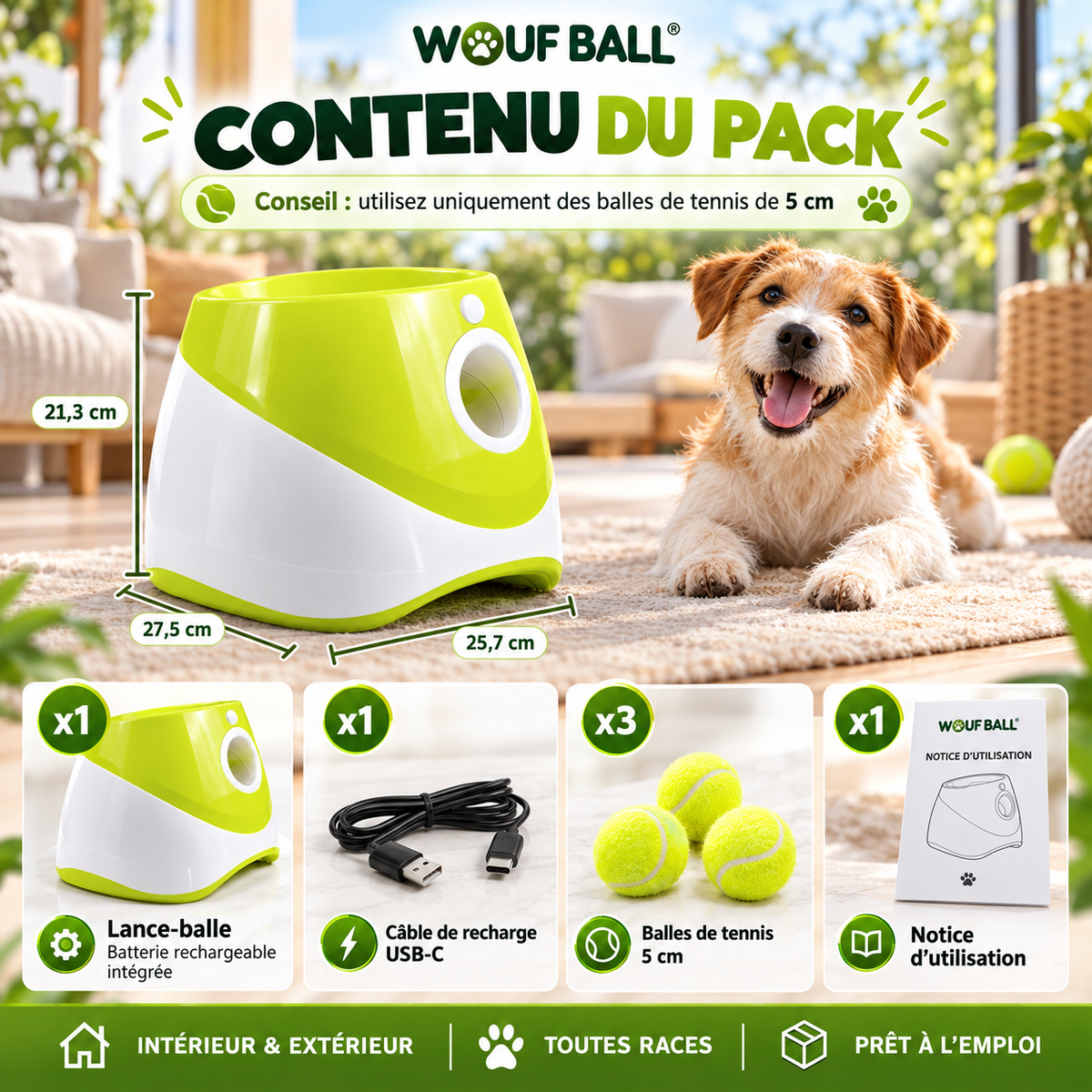 lanceur de balles